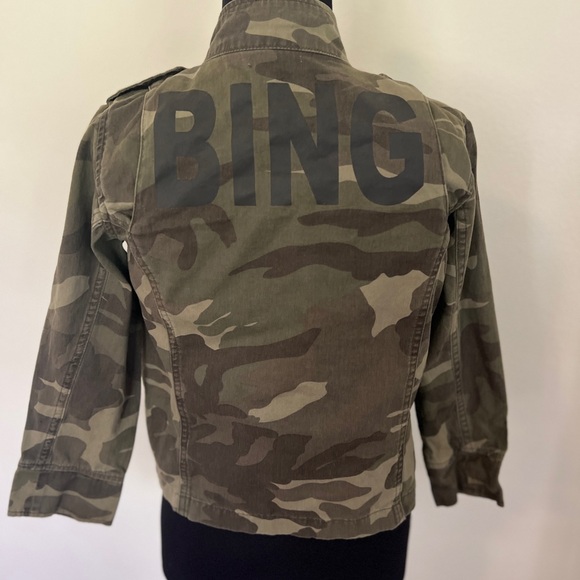 Anine Bing Girls Camo Jacket size 8/10 - Picture 3 of 7